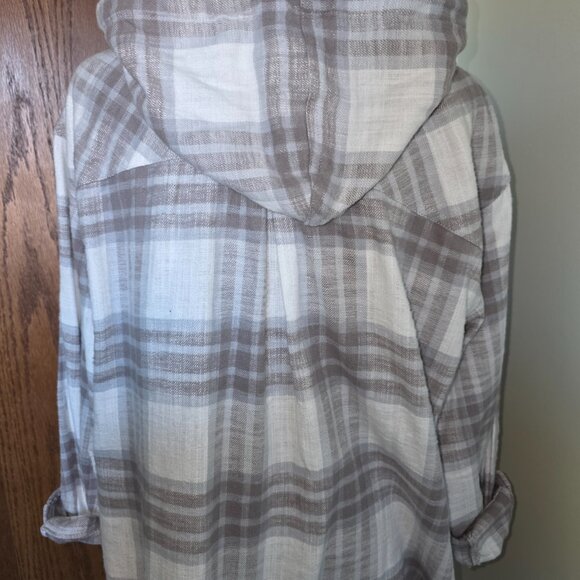 Hooded shacket - Picture 2 of 2